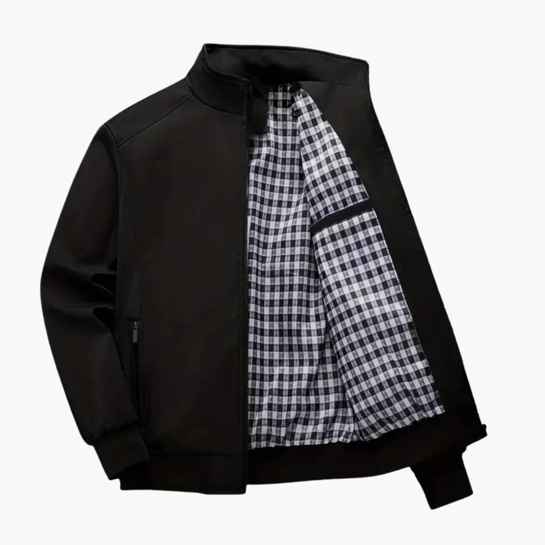 Slim Fit Bomberjakke til Herrer