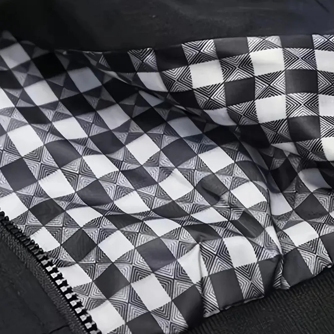 Slim Fit Bomberjakke til Herrer