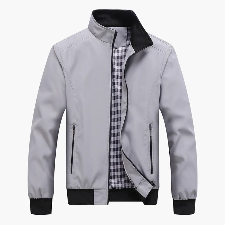 Slim Fit Bomberjakke til Herrer