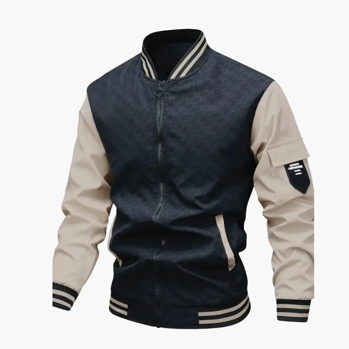 Sporty bomberjakke til herrer
