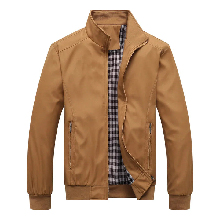 Slim Fit Bomberjakke til Herrer