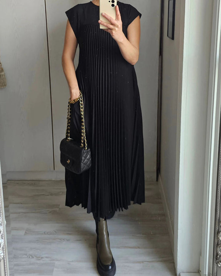 Yani | Plisseret Maxi Kjole