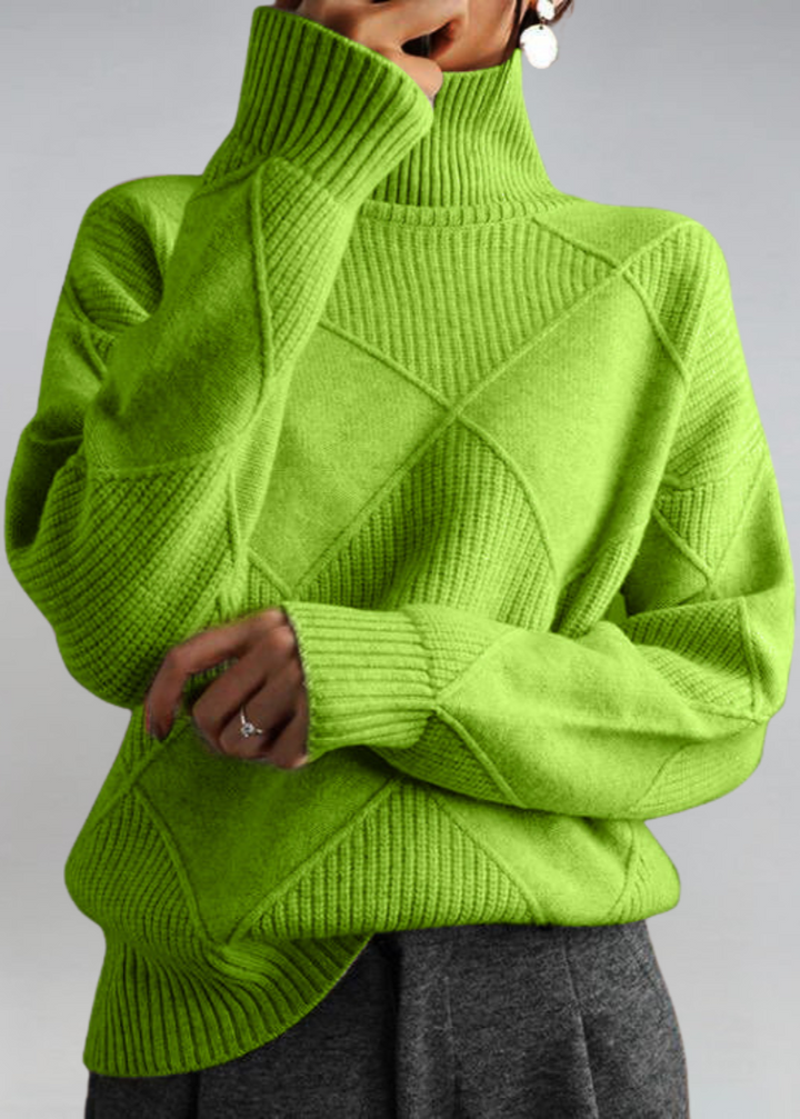 Nora | Blød rullekrave i luksuriøs strik