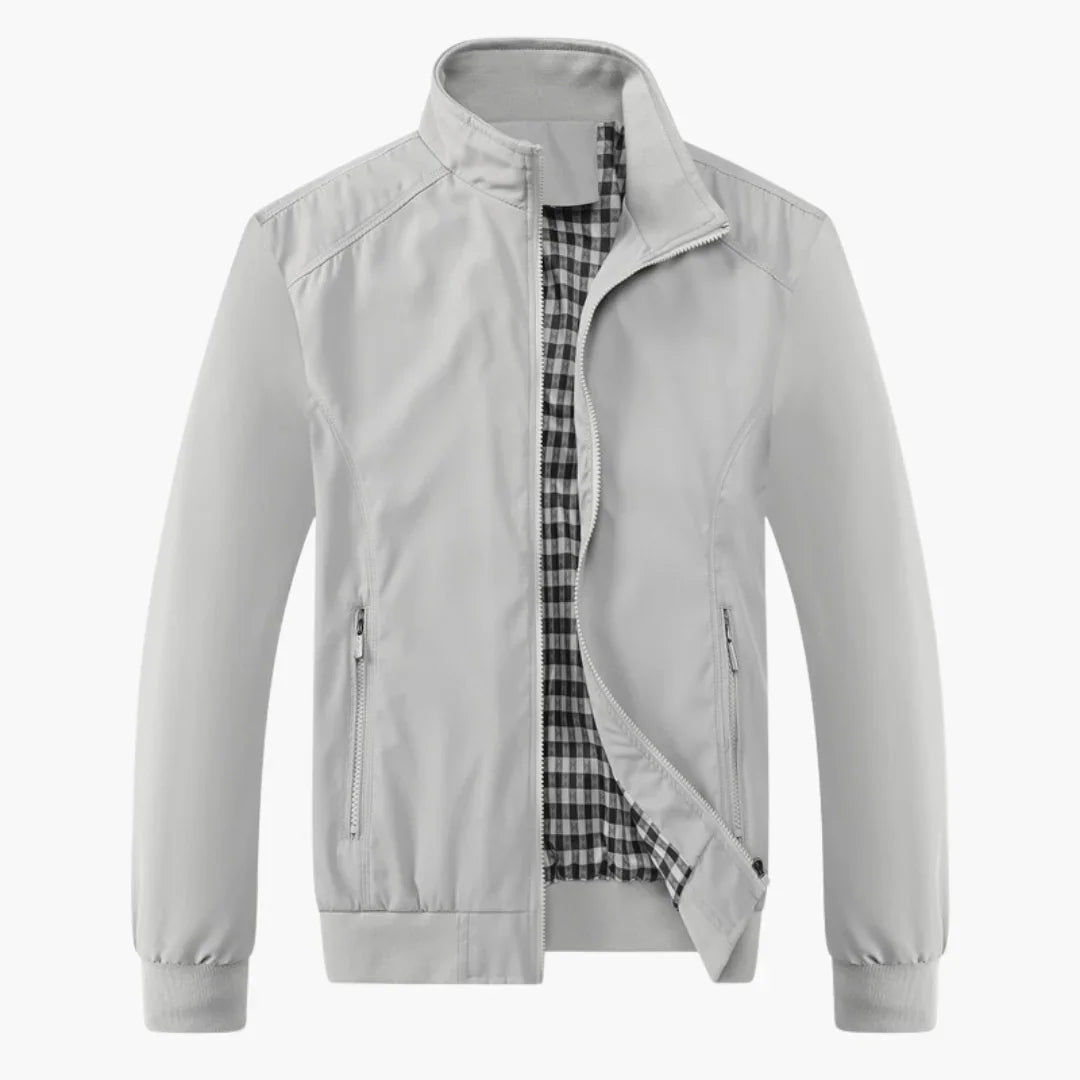 Slim Fit Bomberjakke til Herrer