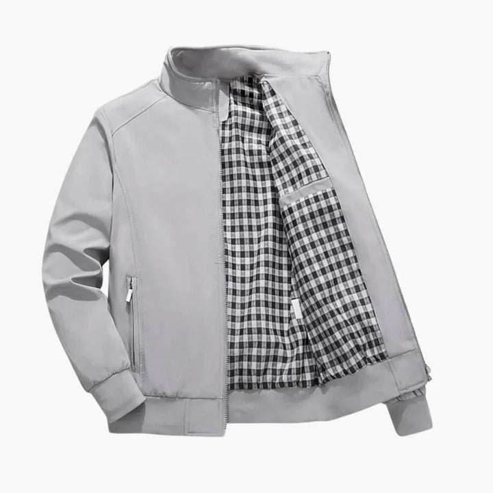Slim Fit Bomberjakke til Herrer