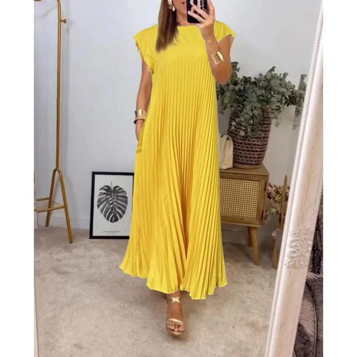 Yani | Plisseret Maxi Kjole