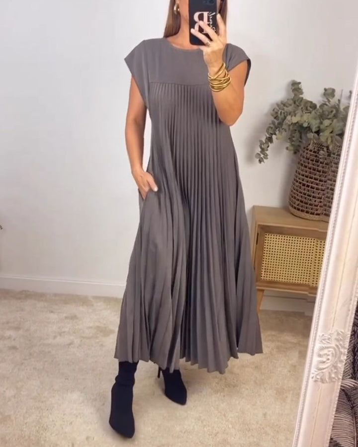 Yani | Plisseret Maxi Kjole