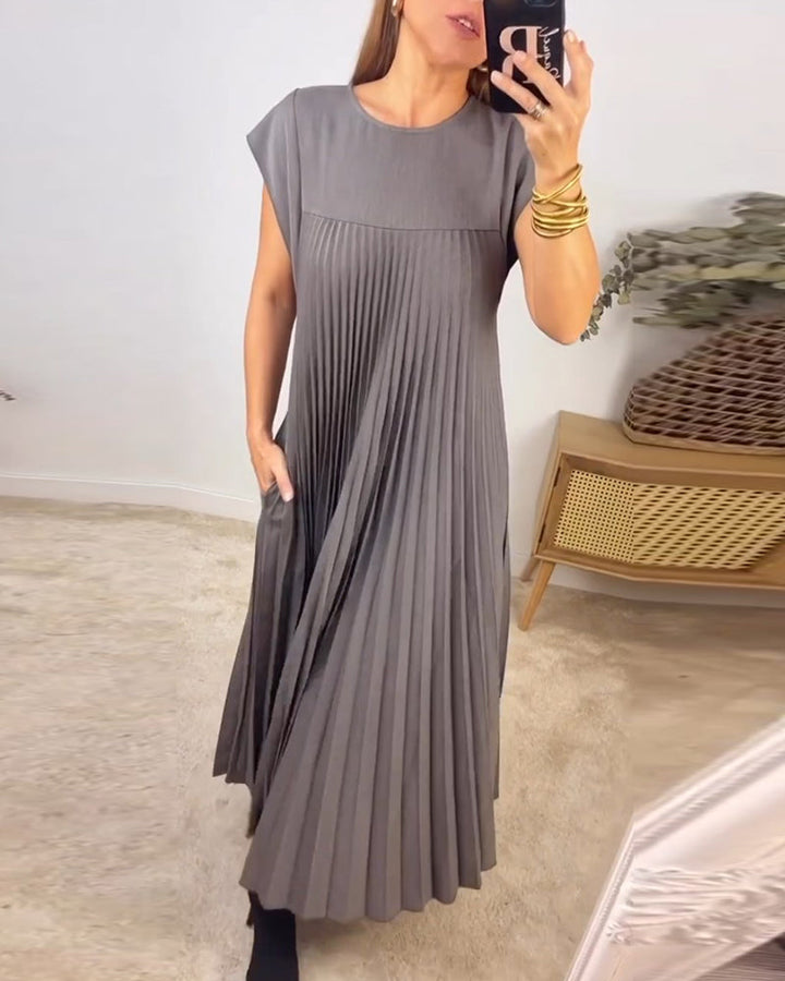 Yani | Plisseret Maxi Kjole