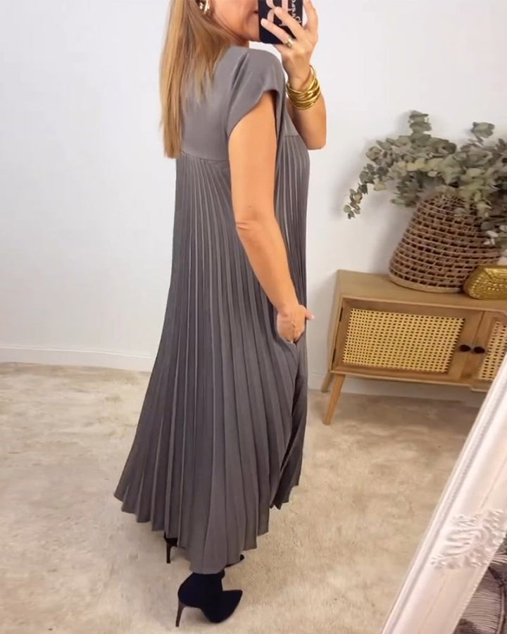 Yani | Plisseret Maxi Kjole