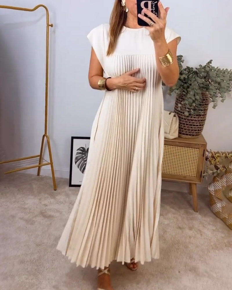 Yani | Plisseret Maxi Kjole