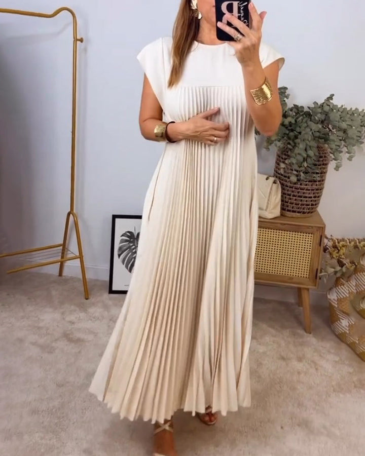 Yani | Plisseret Maxi Kjole
