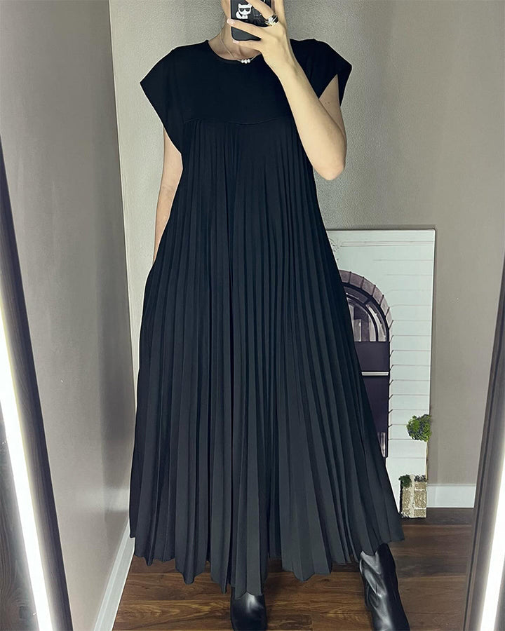 Yani | Plisseret Maxi Kjole