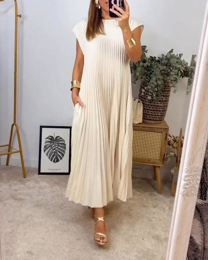 Yani | Plisseret Maxi Kjole