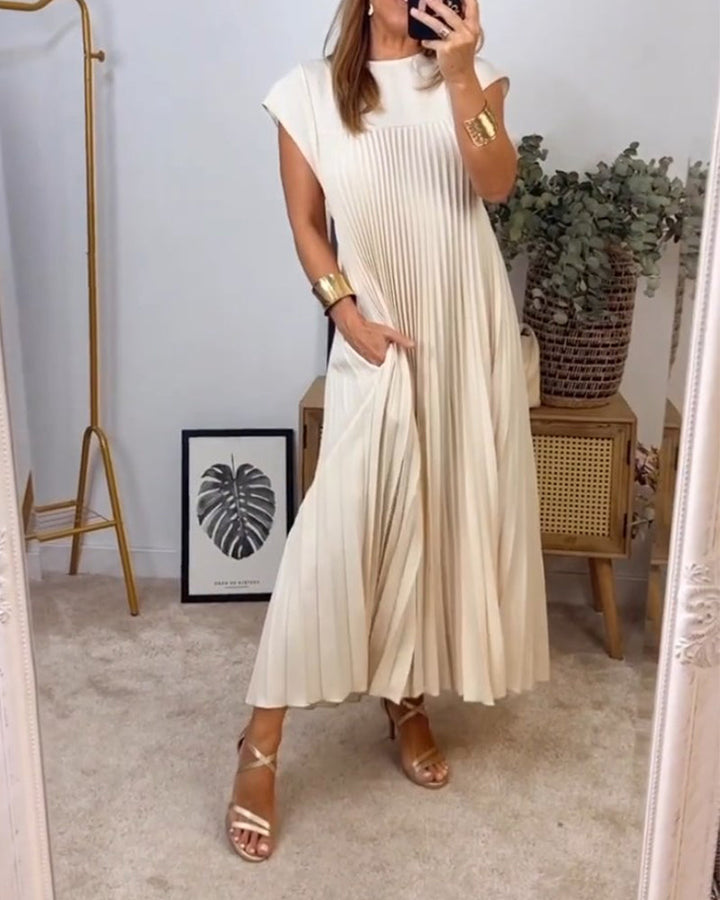 Yani | Plisseret Maxi Kjole
