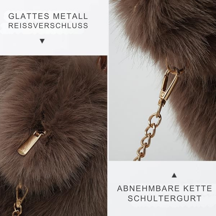 Léone | Elegant Skuldertaske i Blød Velvet