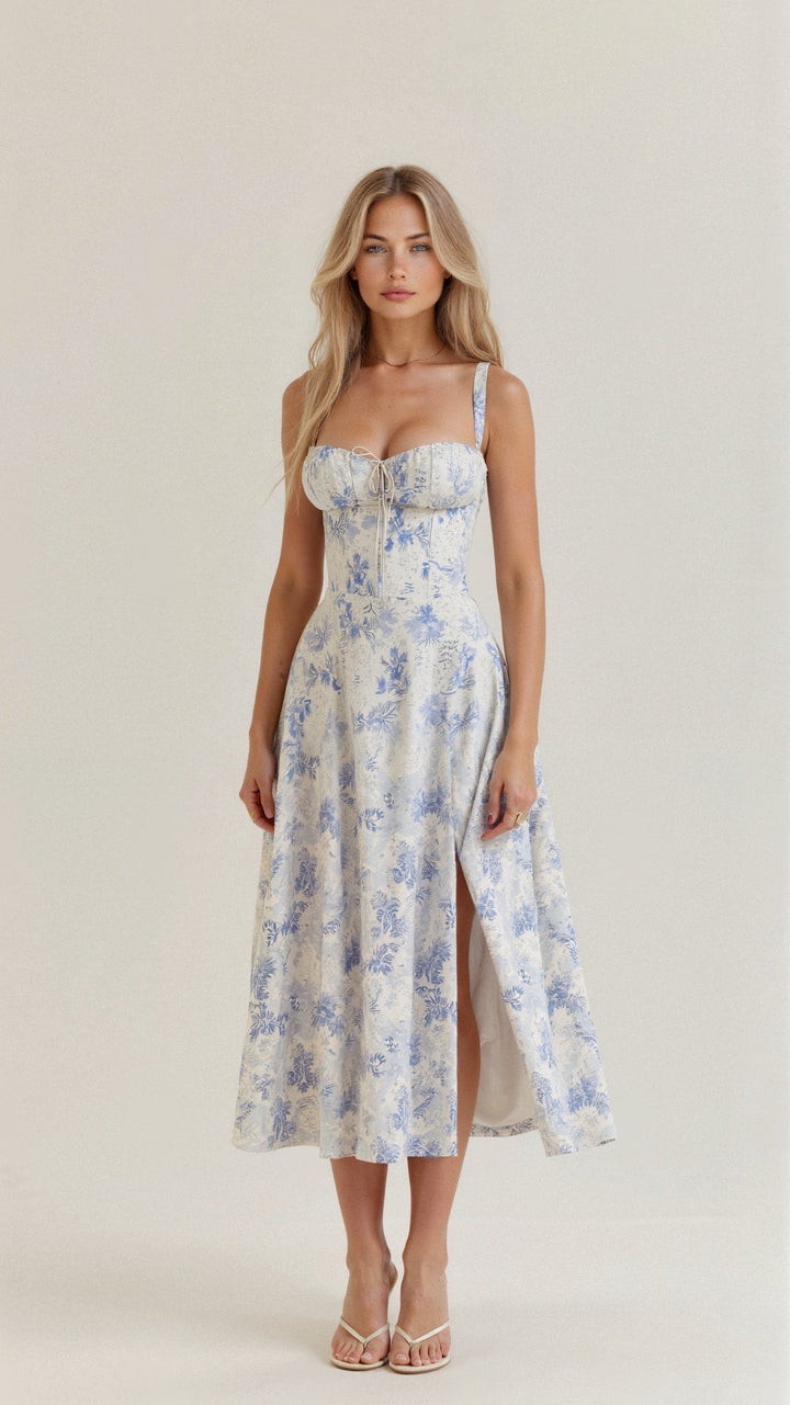 Noor | Elegant Taljekjole med Bustier-Design – Skab en Tidløs og Feminin Silhuet