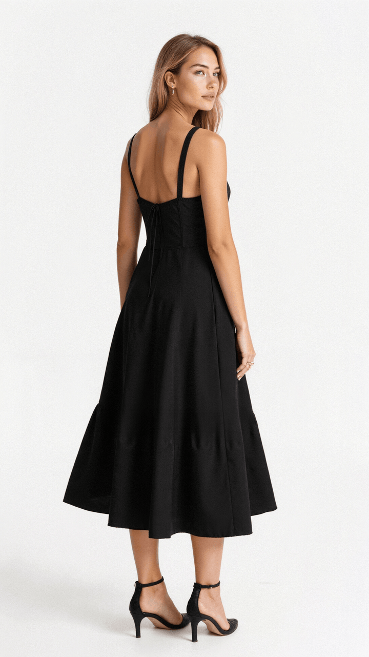 Noor | Elegant Taljekjole med Bustier-Design – Skab en Tidløs og Feminin Silhuet