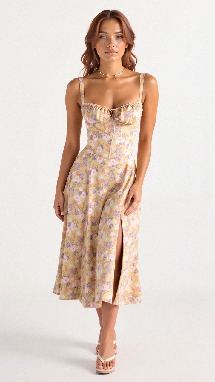 Noor | Elegant Taljekjole med Bustier-Design – Skab en Tidløs og Feminin Silhuet